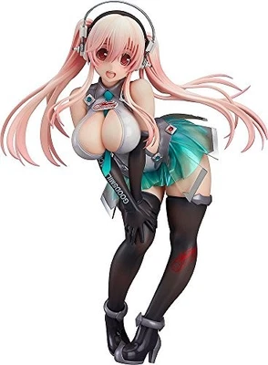 Soni Ani Super Sonico Racing Ver. Figura PVC pintado PVC escala 1/7 ABS Japón Foto 1 de 4