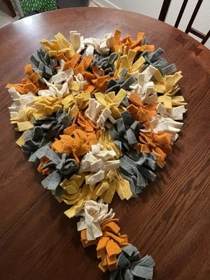Guirnalda de una tira de fieltro 12 pies.  Baby Shower o boda perfectos colores otoño. Foto 1 de 3
