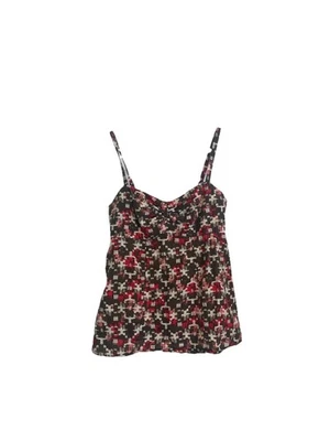 Camiseta sin mangas Patagonia Summertime para mujer 6 algodón orgánico cáñamo batik BOHO Foto 1 de 4