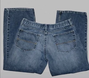 Wrangler Loose Fit Bootcut Jeans Boys Sz 16 Husky Adjustable Waist Casual School - Picture 1 of 8