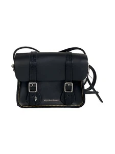 Dr.Martens 7inch SATCHEL BAG Satchel Bag Shoulder Bag Leather Black - Picture 1 of 6