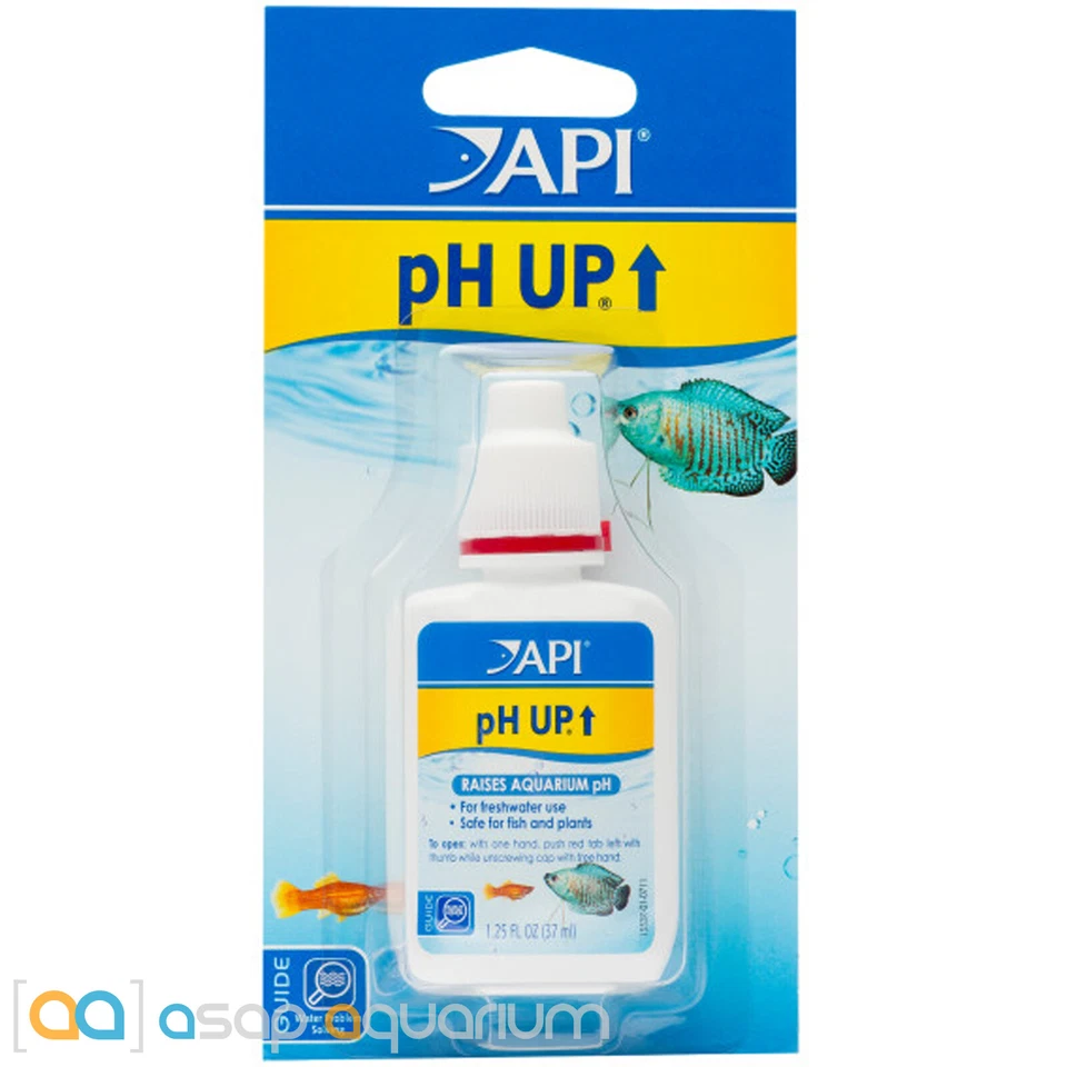 API pH Up 1.25oz Increase Freshwater Aquarium pH Safe for Plants and Fish - Image 1 of 1