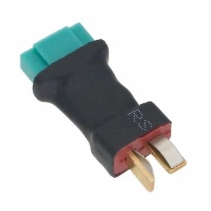 MPX Multiplex Female to Deans Nylon T Plug Male No Wires Adapter RC Battery - Picture 1 of 2