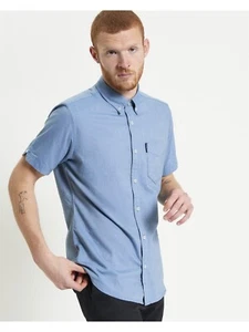 Ben Sherman Kurzarm Signature Oxford Hemd Airforce 1012489 - Bild 1 von 3