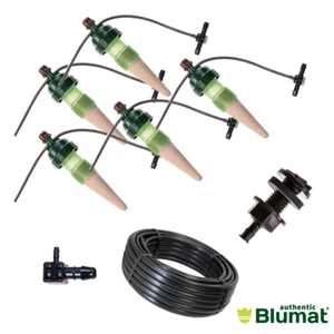 Blumat (5 Stake) Starter Kit - Automatic Drip Watering Irrigation Garden System - Picture 1 of 7
