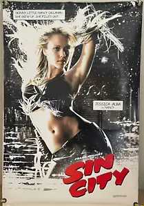 SIN CITY DS GEROLLT ORIGINAL 1SH FILMPLAKAT FRANK MILLER JESSICA ALBA (2005) - Bild 1 von 1