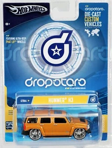 Hot Wheels Hummer H3 Dropstars Series - G7064 NRFP 2004 Gold 1:50 - Picture 1 of 4