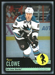 2012-13 O-Pee-Chee Black Rainbow #86 Ryane Clowe /100