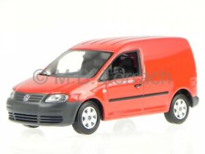 VW Caddy furgone furgone 2005 rosso modellino Minichamps 1/43