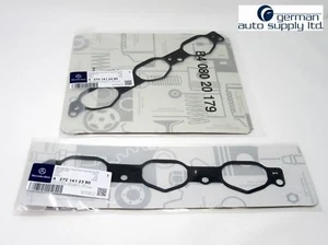 Mercedes-Benz Intake Manifold Gasket Set - GENUINE OE - 2721412280 + 2721412380 - Picture 1 of 1