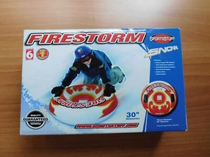 SNOW TUBE FIRESTORM SPORTSTUFF NIB 30" DIAMETER AGES 6 + WINTER SLED SKI - Bild 1 von 2