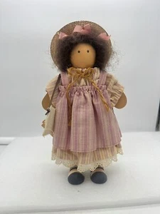 Vintage Lizzie High Rebecca Wood Doll with Tag  - Picture 1 of 10