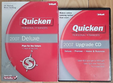 Intuit Quicken 2007 Premier Home Business Deluxe Upgrade CD For Win Vista/XP/7