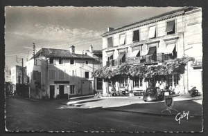 CPSM -- MELLE CENTRAL HOTEL ET AVENUE COMMANDANT BERNIER. 056.H - Bild 1 von 1