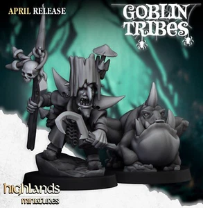 Highland Miniatures Swamp Goblin Grubnax And Croakulus - Picture 1 of 1