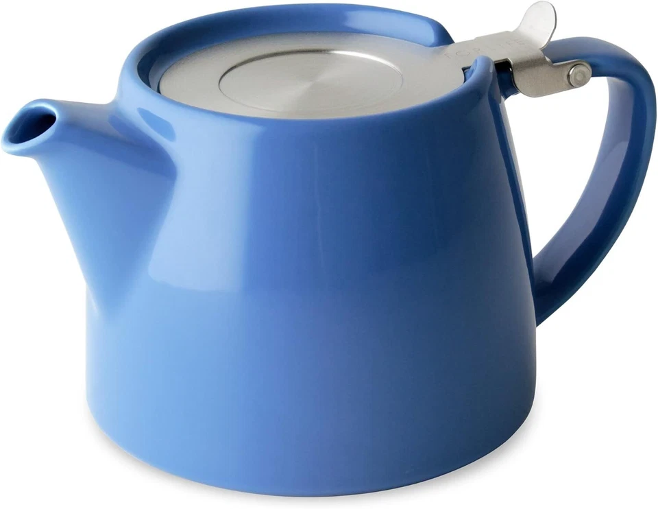 FORLIFE Stump Teapot with SLS Lid and Infuser, 18-Ounce, Blue - Image 1 of 1