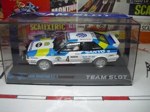Team Slot 12202 Audi Quattro Gr.4 "sueco' 82" 1/32 NUEVO New 1/32 - Picture 1 of 9