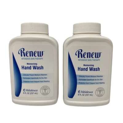 Lote de 2 recambios de lavado de manos Melaleuca Renew terapia intensiva para la piel 8 OZ sellados Foto 1 de 4