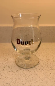 Duvel Half Litre 0.5L Glass Tulip Gold Mint Rare beer lager man-cave bar - Picture 1 of 3