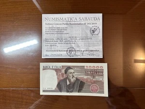 REPUBBLICA ITALIANA LIRE 20000 TIZIANO 21 2 1975 RARA certificata qSPL SABAUDA - Picture 1 of 6