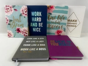 A5 Hardback Notebook Inspirational Quotes Journal Notepad Notes Diary Gift Book - Picture 1 of 9