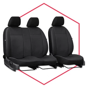 Fundas de asiento de coche a medida fundas protectoras de asiento coche BUS para Hyundai H350 (15-18) 1+2 - Imagen 1 de 7