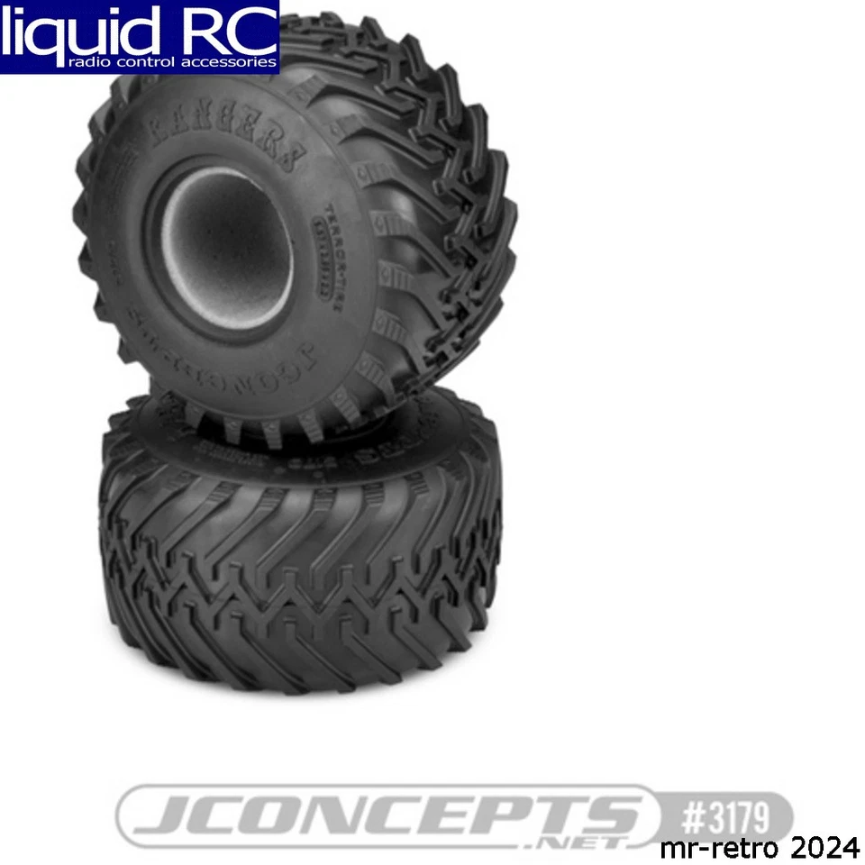 JConcepts 3179-01 Rangers Tire Blue Compound : Midwest 2.2 Wheel - Image 1 of 1