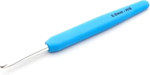 KnitPro ::Waves silberner Haken mit buntem Soft Feel Griff 5,00 mm:: H-8 - Bild 1 von 1