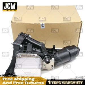 OEM Engine Oil Cooler Filter Housing For 17-21 BMW 330 230 320 430 530 740 X3 X4 - Picture 1 of 5