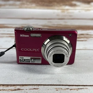 Nikon Coolpix S630 12.0 MP Digitalkamera 7x optischer Zoom 2.7" LCD Rubinrot �� - Bild 1 von 7