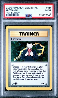Mislabeled Giovanni Holo 1st Edition Gym Challenge . Not Recognized As A Holo. - Image 1 of 4