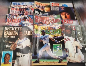 Revistas mensuales de tarjetas de béisbol Beckett 1986-2012 - 22 números - Imagen 1 de 7