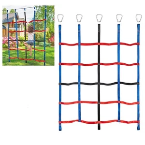 Climbing Net for Kids Outdoor, Climbing Cargo Net, Playground Accessories, Ni... - Picture 1 of 7