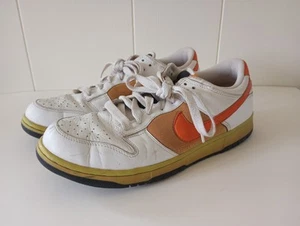 Nike Dunk Low Mujer 12 Naranja Blanco Colorido Tenis Zapatos Informales - Imagen 1 de 14