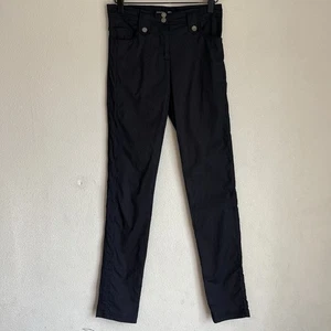 Anatomie Womens Pants Sz small Black Stripe Skinny  - Picture 1 of 6