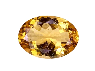 5.00cts Yellow natural beryl oval cut loose gemstones "see video" - Image 1 of 3