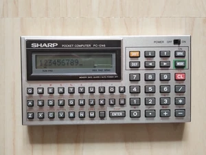 Sharp Pocket Computer PC-1246 Defekt - Bild 1 von 2