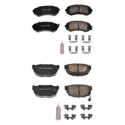 For Nissan 240SX 89-96 Brake Pad Set Z23 Evolution Sport Performance Foto 1 de 4