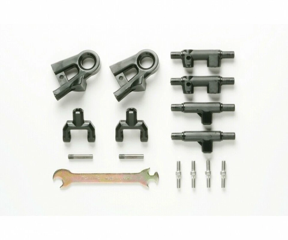 TAMIYA EINSTELLBARE QUERLENKER VORN/HINTEN FÜR ALLE TT-01 & TT01E # 300053674 - Bild 1 von 1