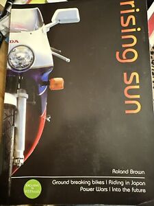 Rising Sun magazine / Book Roland Brown Japanese bikes. Rare RC30 CB750 Z1 R1