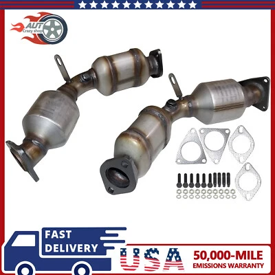 2X Catalytic Converter For Infiniti M37 2007-2019 3.7L/ 2009-2010 FX35 3.5L - Imagem 1 de 4