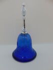 Avon Vintage Decanter Crystal Bell Colbalt Blue