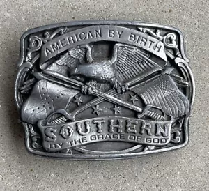 De colección. Southern By Grace Of God 1986 bergamota latón funciona hebilla de cinturón - sin cierre - Imagen 1 de 7