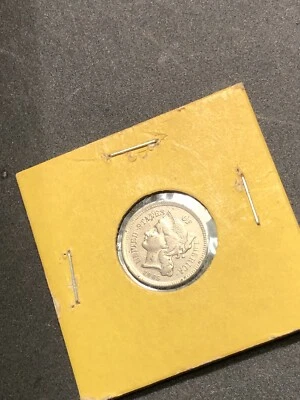 1865 Three Cent Nickel  - Image 1 of 4