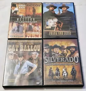 Western Sammlerset: Hell To Pay..., Cat Ballou, Silverado & Frank und Jesse - Bild 1 von 5