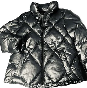Brax Jacke Steppjacke Oversize anthrazit silber Größe 38 - Bild 1 von 6