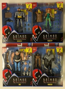McFarlane Batman The Animated Series Bruce Wayne Build A Figure BAF Complete Set - Picture 1 of 21