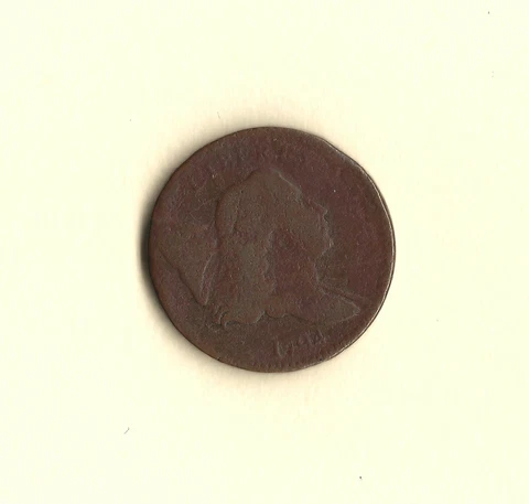 1794 Liberty Cap Flowing Hair Half Cent -  See Photo  - (#354) Cover