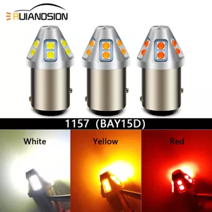 2PCS 1157 BAY15D P21/5W LED Car Brake Stop Tail Light Reverse Bulb 10-60V - Picture 1 of 14