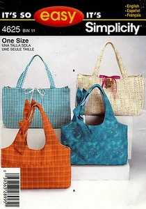 Simplicity Bags Pattern 4625 - Picture 1 of 2